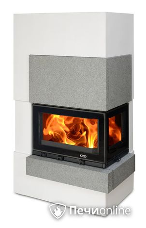 Печь-камин ABX Norfolk (угловой), сиенит правый в Брянске